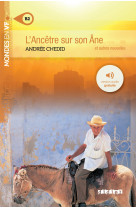 Mondes en vf - l'ancêtre sur son âne - niv. b2  - livre + audios