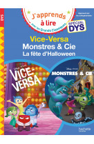 Disney - vice-versa / monstres et cie, la fête d'halloween - spécial dys (dyslexie)