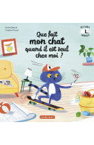 Mes livres surprises - que fait mon chat quand il est seul chez moi ?