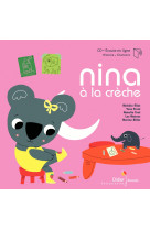 Nina à la crèche - livre-cd