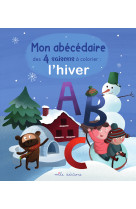 Mon abécédaire des 4 saisons à colorier : l'hiver