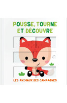 Les animaux des campagnes pousse tourne