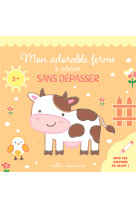 Mon adorable ferme à colorier sans dépasser