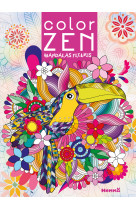 Color zen - mandalas fleuris