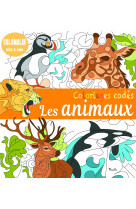 Coloriages codés - les animaux