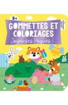 Gommettes et coloriages joyeuses pâques !