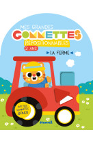 Mes grandes gommettes repositionnables - 2 ans - la ferme