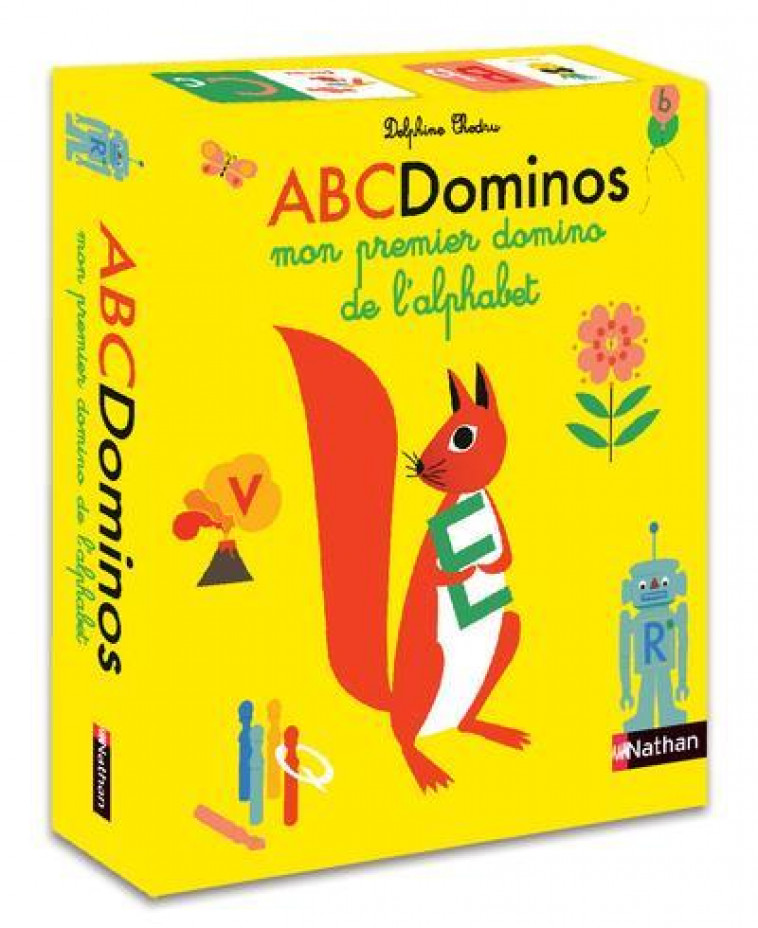 ABC DOMINOS - MON PREMIER DOMINO DE L-ALPHABET - CHEDRU DELPHINE - NC