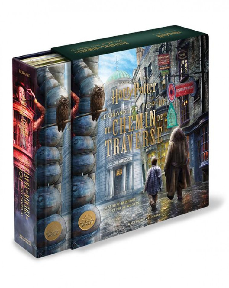 HARRY POTTER : LE GRAND LIVRE POP-UP DU CHEMIN DE TRAVERSE - REINHART/WILSON - GALLIMARD