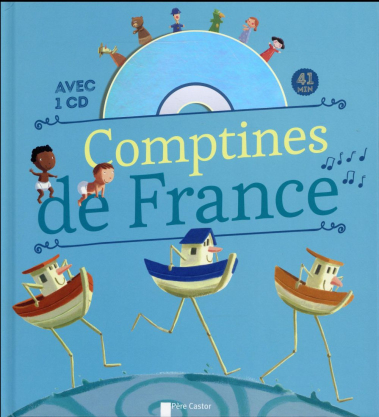 COMPTINES DE FRANCE - COLLECTIF/LE GOFF - FLAMMARION