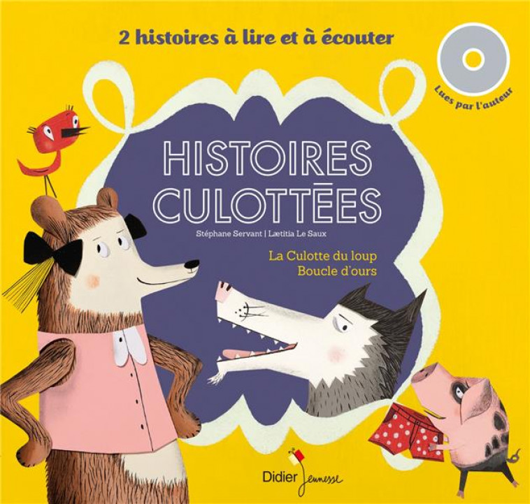 HISTOIRES CULOTTEES - AUDIO - SERVANT/LE SAUX - DIDIER