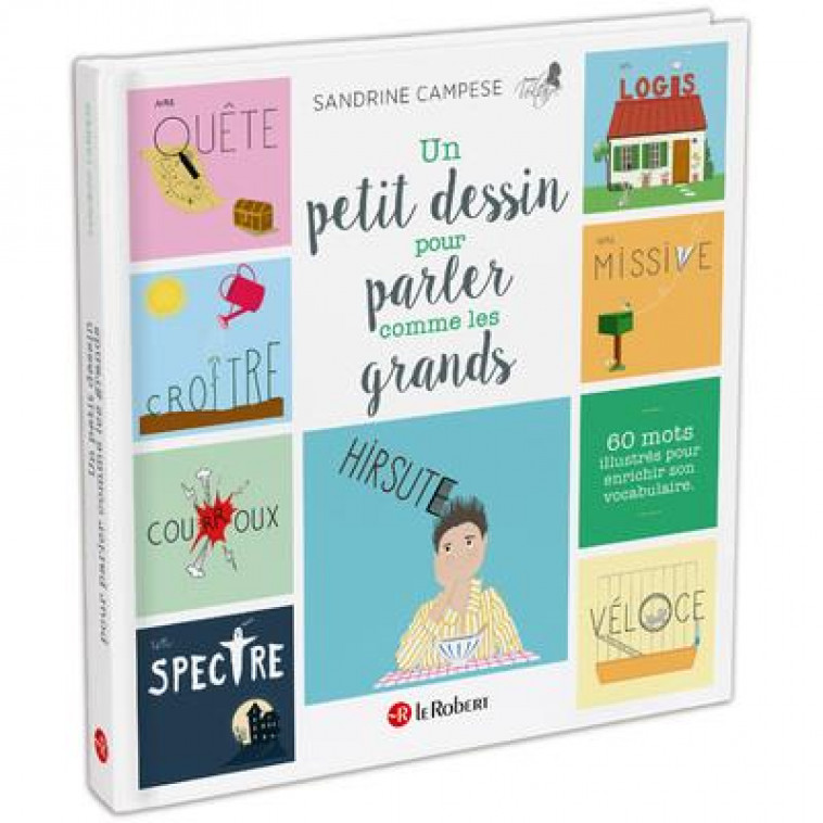 UN PETIT DESSIN POUR PARLER COMME LES GRANDS - CAMPESE SANDRINE - LE ROBERT