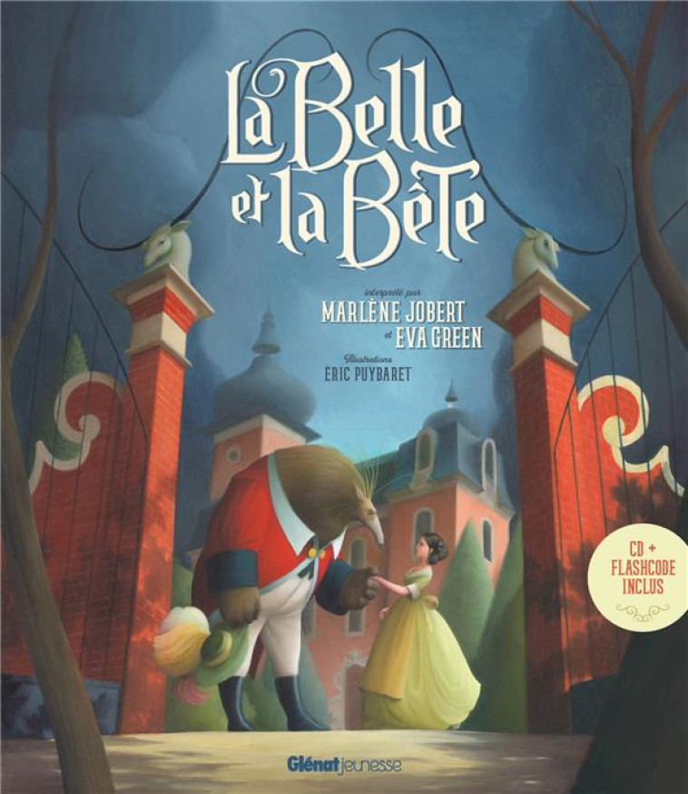 LA BELLE ET LA BETE - AUDIO - JOBERT/PUYBARET - GLENAT