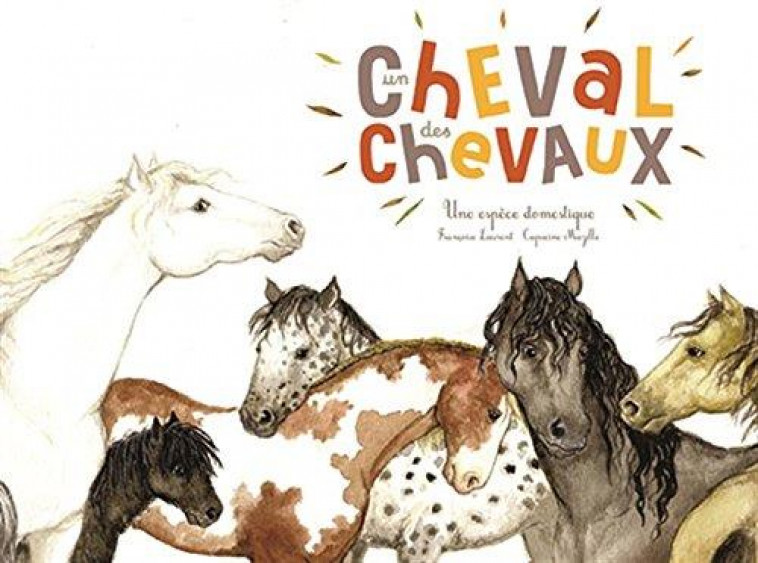 UN CHEVAL DES CHEVAUX - NOUVELLE EDITION (COLL. OHE LA SCIENCE) - LAURENT/MAZILLE - Ed. du Ricochet