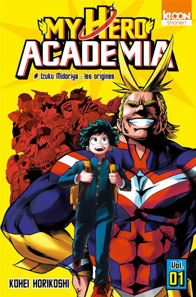 MY HERO ACADEMIA T01 - VOL01 - COLLECTIF - Ki-oon