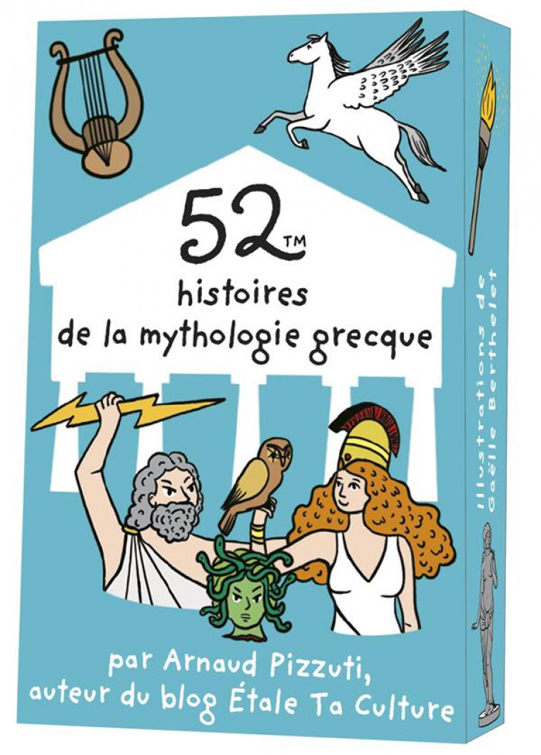52 HISTOIRES DE LA MYTHOLOGIE GRECQUE - PIZZUTI/BERTHELET - 365 PARIS