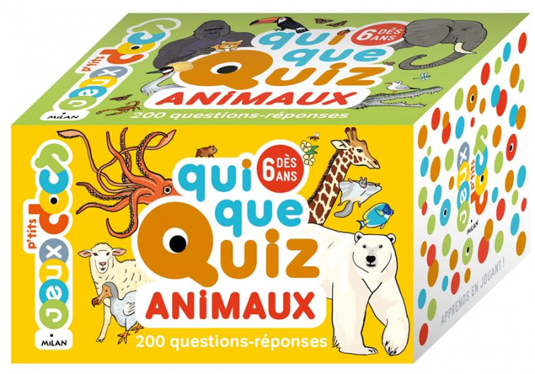 QUIQUEQUIZ ANIMAUX - PREVOT/ROUQUETTE - NC