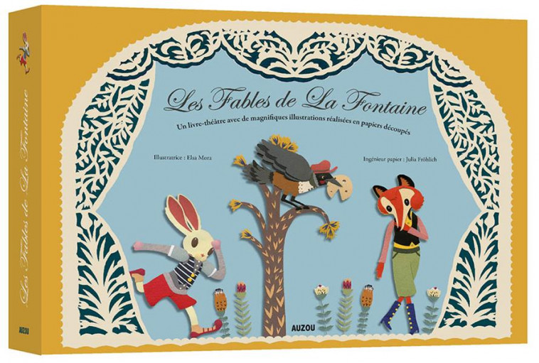 LES FABLES DE LA FONTAINE (NOUVELLE EDITION) - MORA HORBERG ELSA - PHILIPPE AUZOU