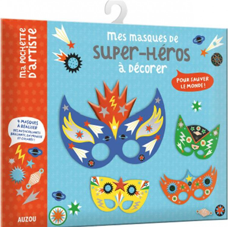 MES MASQUES DE SUPER-HEROS A DECORER - MERCIER JULIE - NC