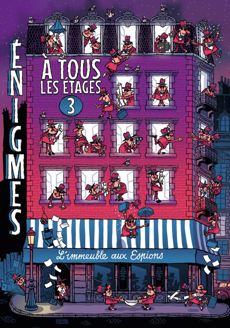 ENIGMES A TOUS LES ETAGES T.3, L'IMMEUBLE AUX ESPIONS -   - BAYARD JEUNESSE