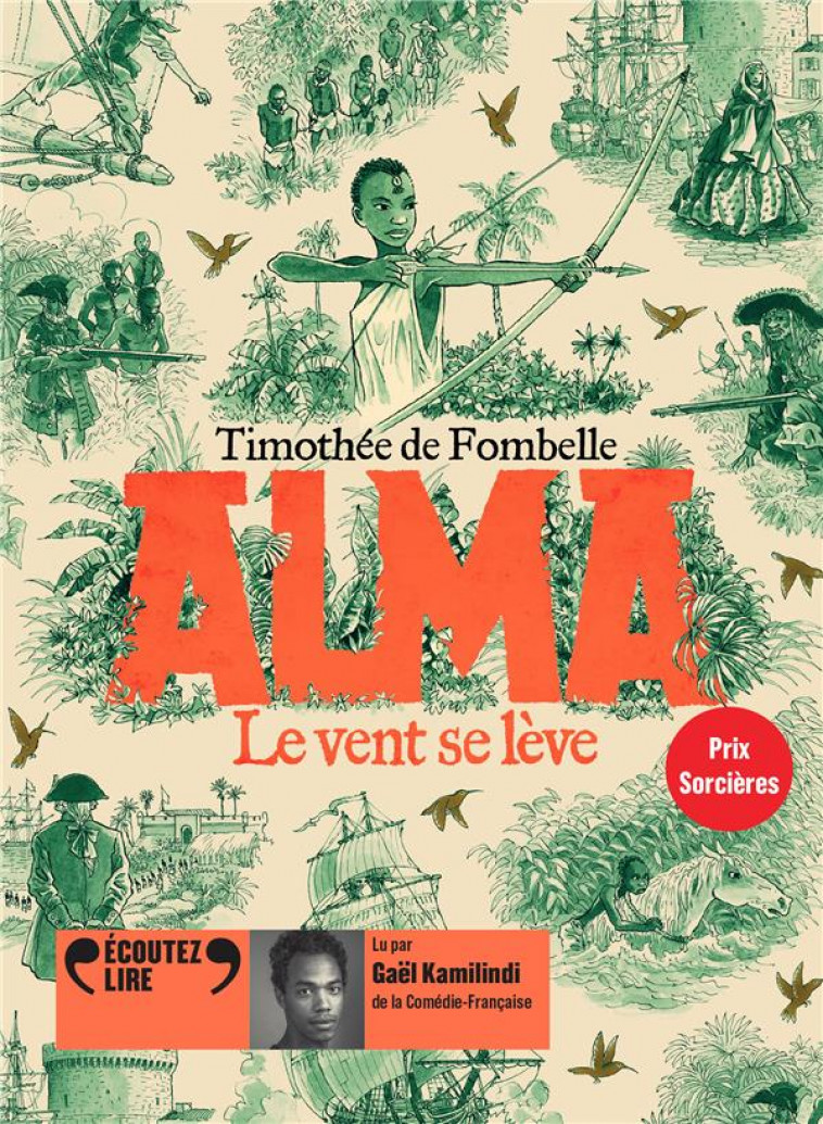 ALMA - VOL01 - LE VENT SE LEVE - AUDIO - FOMBELLE TIMOTHEE DE - GALLIMARD