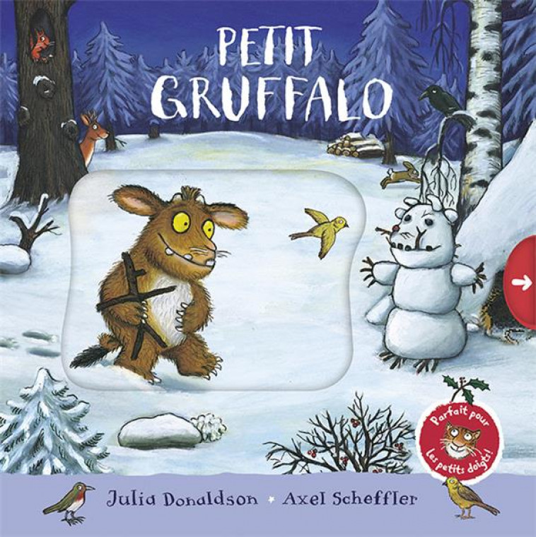 PETIT GRUFFALO - LIVRE ANIME - DONALDSON/SCHEFFLER - GALLIMARD