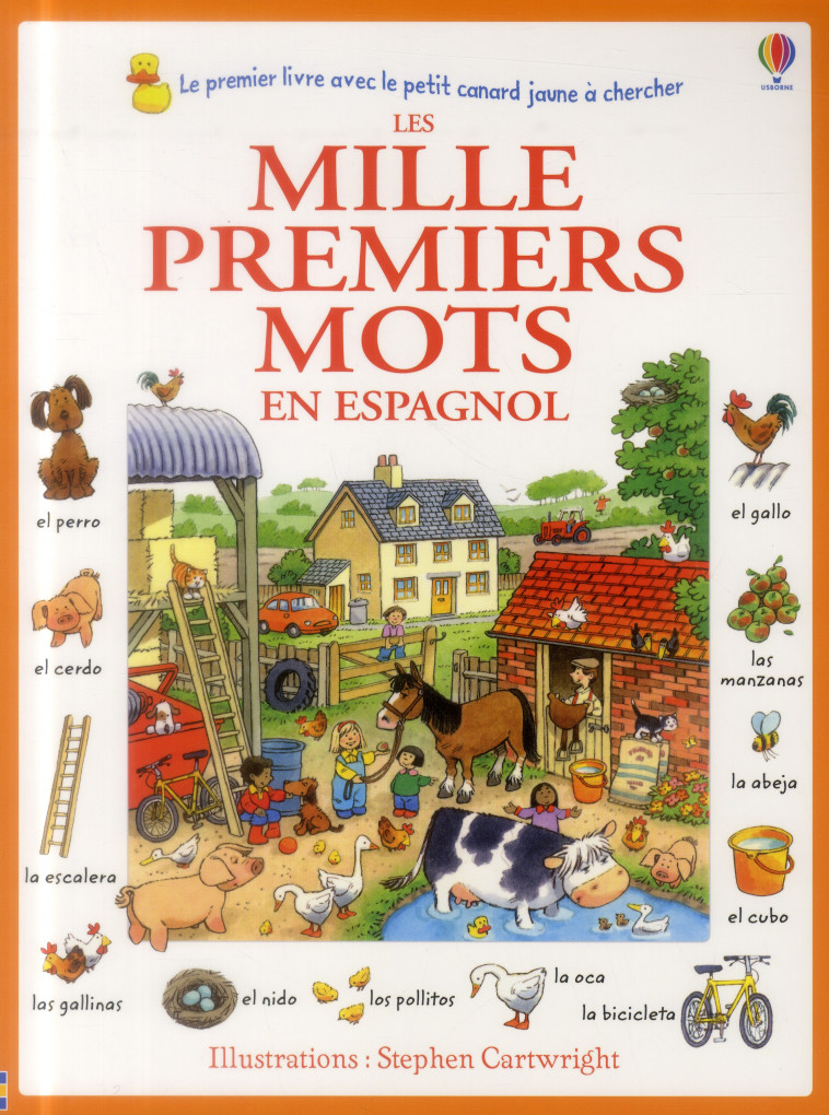 LES MILLE PREMIERS MOTS EN ESPAGNOL - AMERY/CARTWRIGHT - Usborne