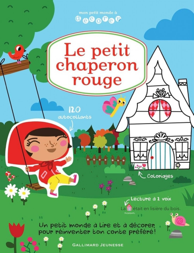 LE PETIT CHAPERON ROUGE - COLLECTIF/COCKLICO - Gallimard-Jeunesse