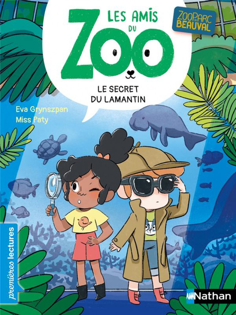 LES AMIS DU ZOO BEAUVAL - LE SECRET DU LAMANTIN - GRYNSZPAN/MISS PATY - CLE INTERNAT