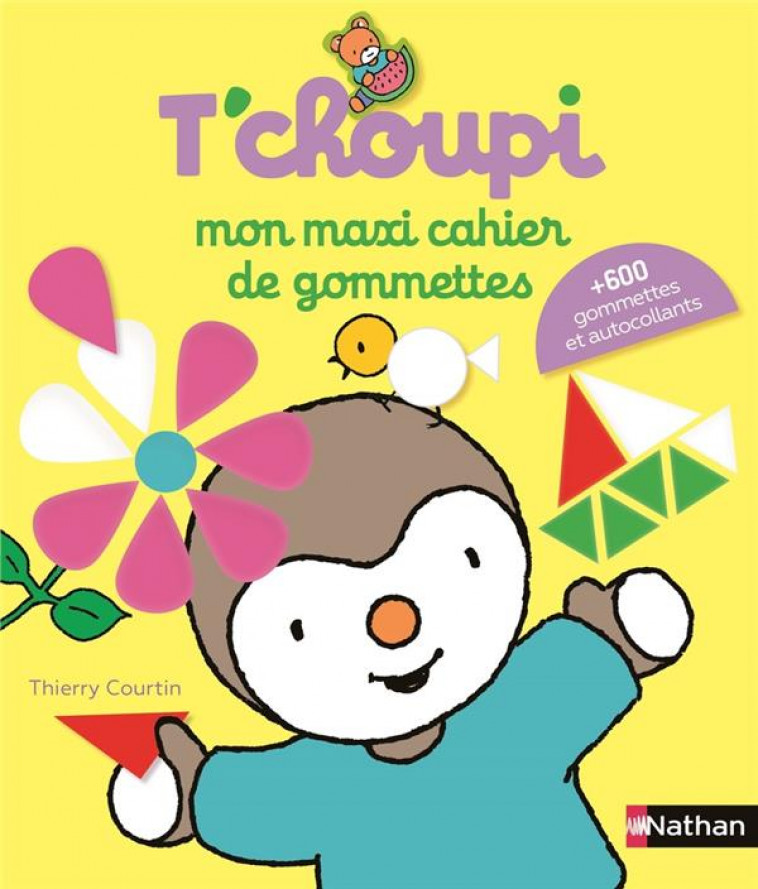 MON MAXI CAHIER DE GOMMETTES T-CHOUPI - COURTIN THIERRY - NC