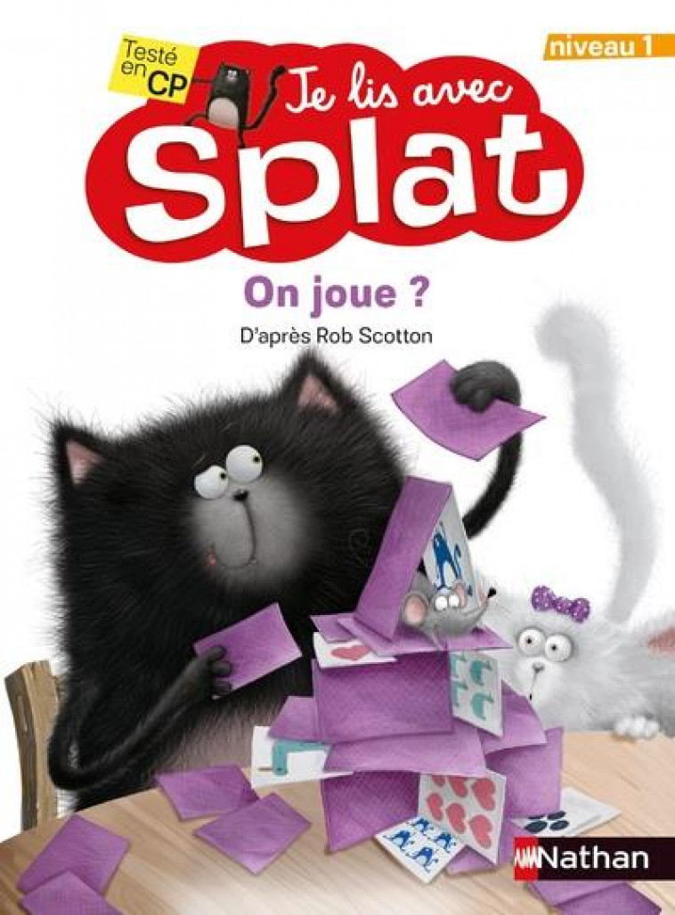 ON JOUE ? JE LIS AVEC SPLAT - NIVEAU 1 - VOL04 - SCOTTON - CLE INTERNAT