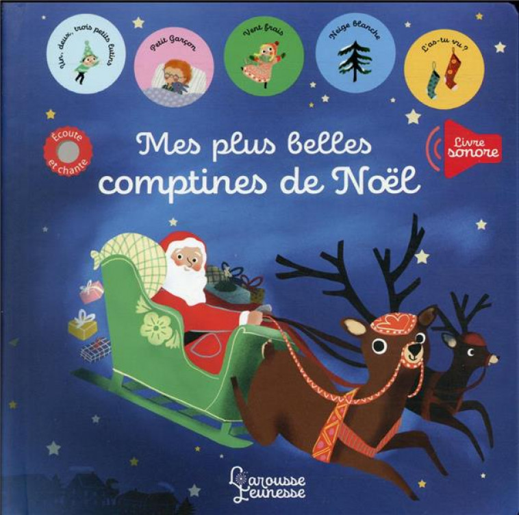 MES PLUS BELLES COMPTINES DE NOEL - PARUIT - LAROUSSE