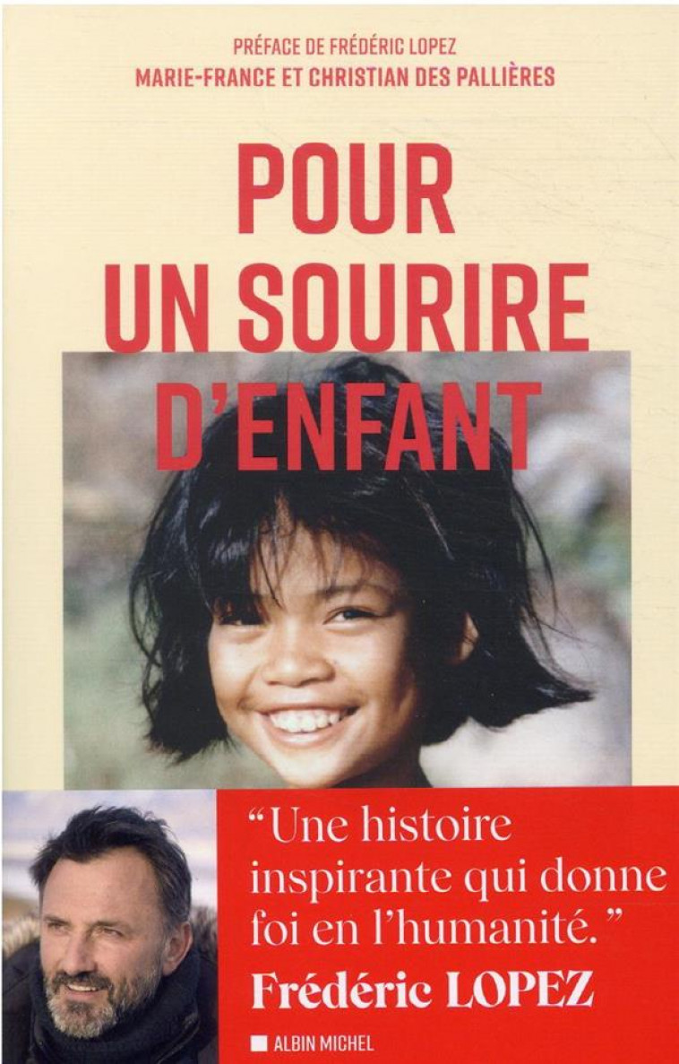 POUR UN SOURIRE D'ENFANT - DES PALLIERES, MARIE-FRANCE  - ALBIN MICHEL