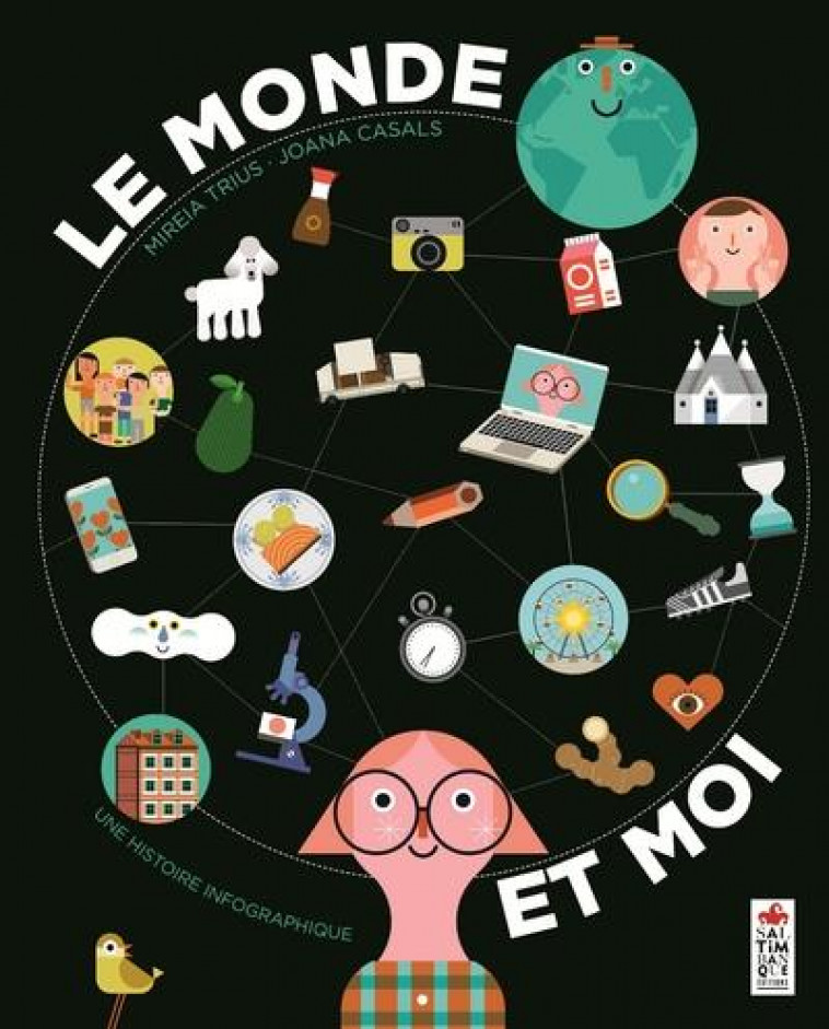 LE MONDE ET MOI - UNE HISTOIRE INFOGRAPHIQUE - TRIUS/CASALS - SALTIMBANQUE
