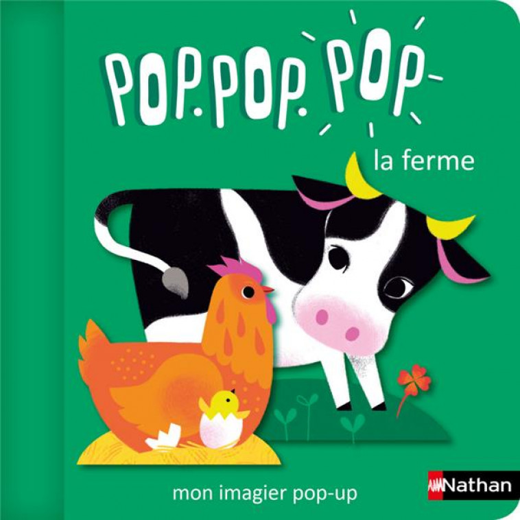 POP POP POP : MON IMAGIER POP-UP DE LA FERME - VOL01 - COSNEAU GERALDINE - CLE INTERNAT