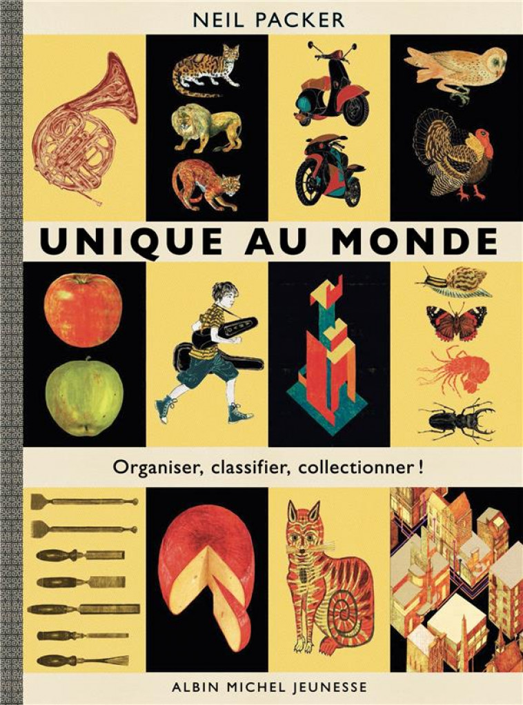 UNIQUE AU MONDE - ORGANISER, CLASSIFIER, COLLECTIONNER ! - PACKER NEIL - ALBIN MICHEL