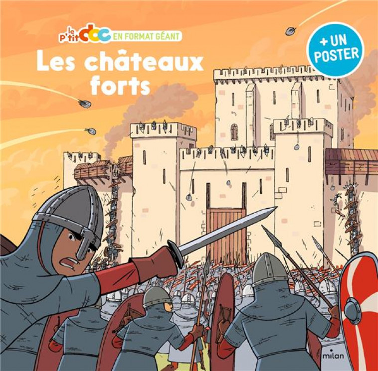 LES CHATEAUX FORTS - FORMAT GEANT - LEDU/STRICKLER - MILAN