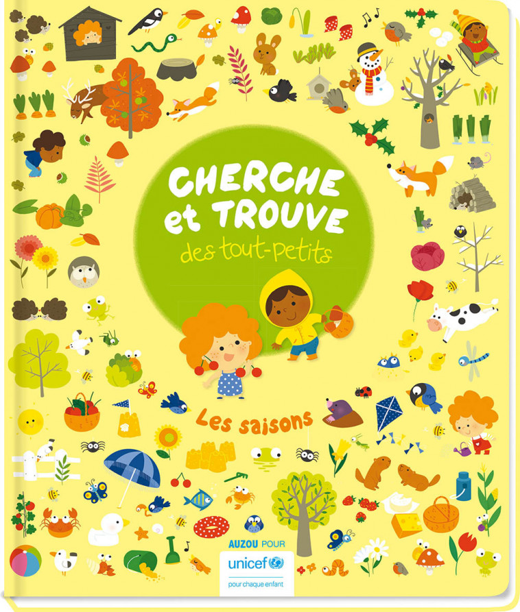 CHERCHE ET TROUVE DES TOUT-PETITS - LES SAISONS - Morey Marie - AUZOU
