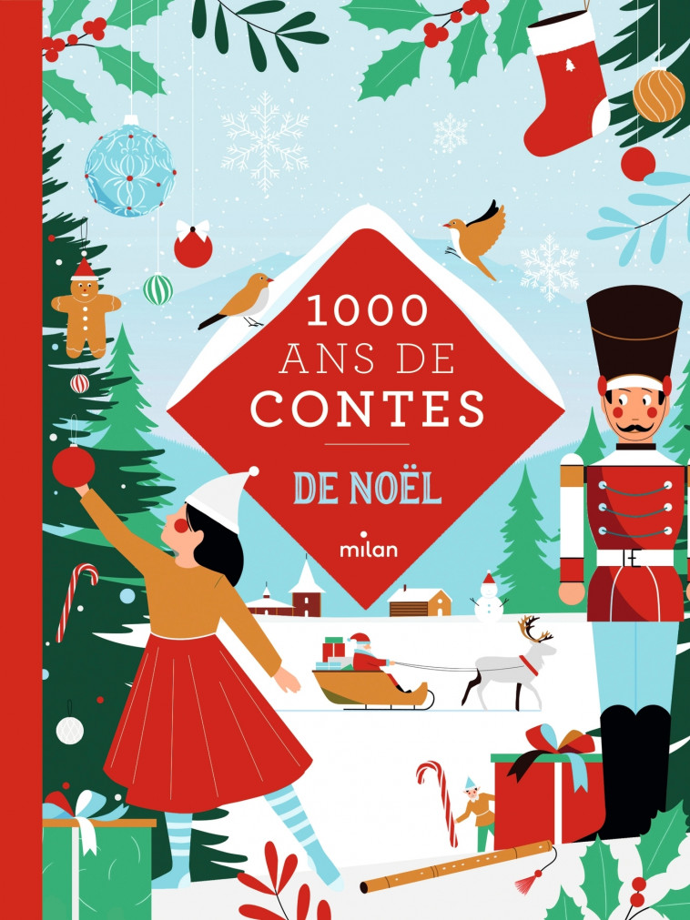 Mille ans de contes Noël - Marie-Agnès Gaudrat, Eve Pourcel, Julia Spiers, Sébastien Pelon, Charlotte Molas - MILAN