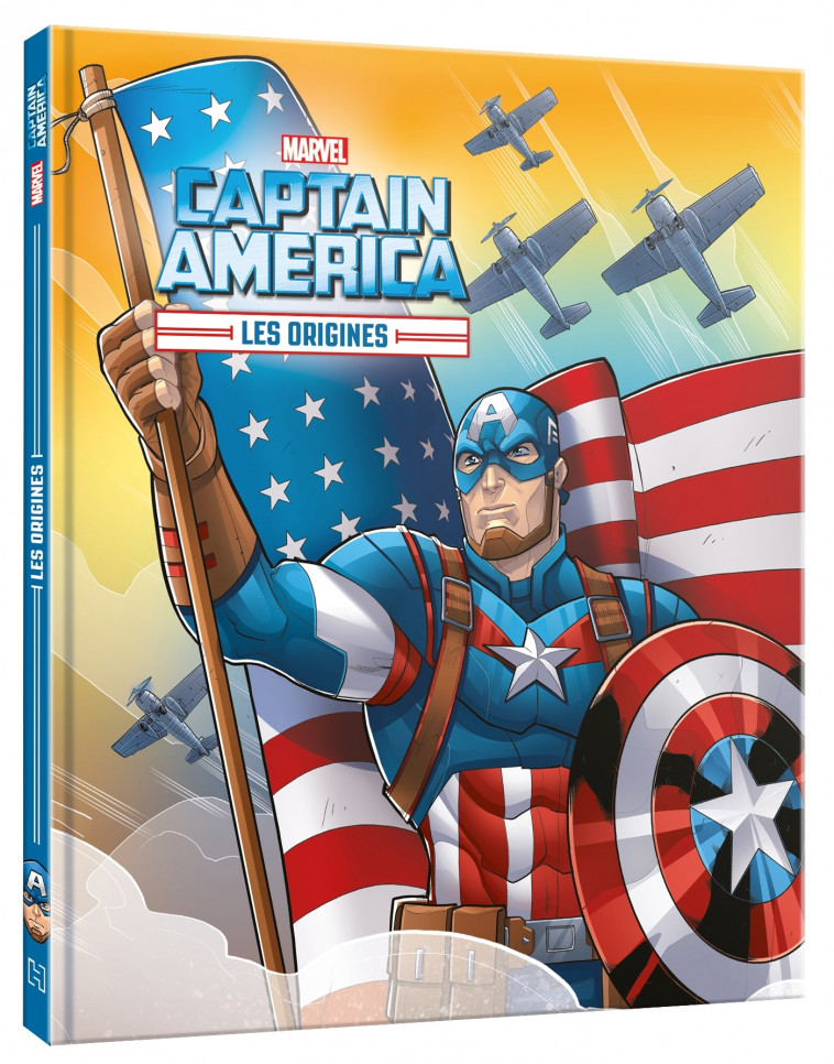 MARVEL - Les Origines - Captain America -  Collectif - DISNEY HACHETTE
