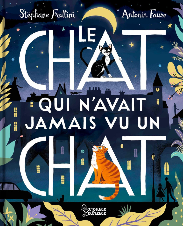LE CHAT QUI N'AVAIT JAMAIS VU UN CHAT - Stéphane Frattini - LAROUSSE