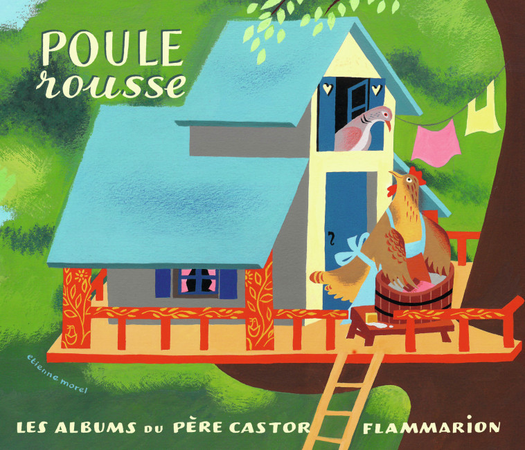 Poule rousse -  Lida, Étienne Morel - PERE CASTOR