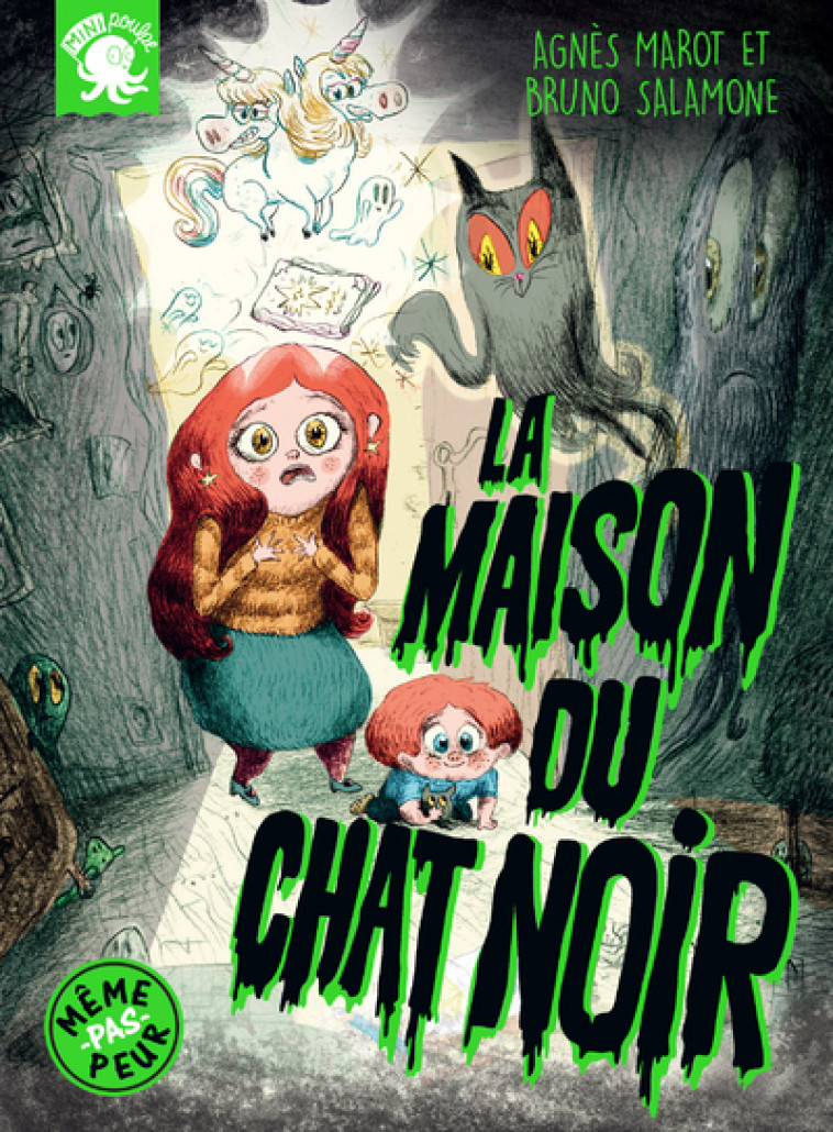 La Maison du chat noir - Agnès Marot, Bruno Salamone - POULPE FICTIONS