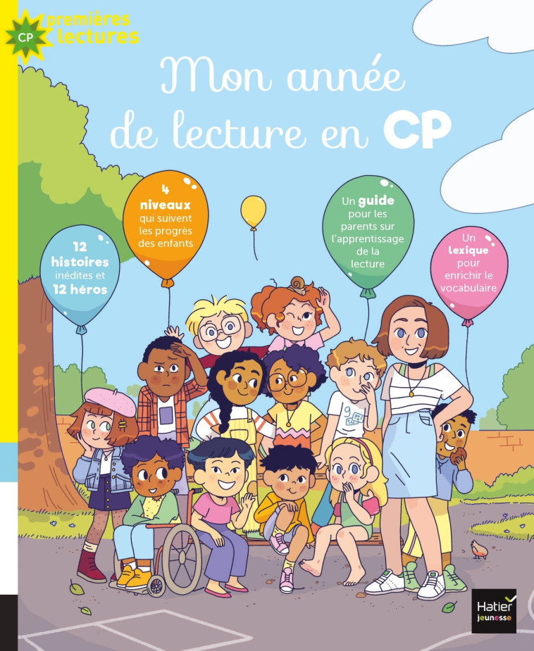 Mon année de lecture en CP - Nadine Brun-Cosme - HATIER JEUNESSE