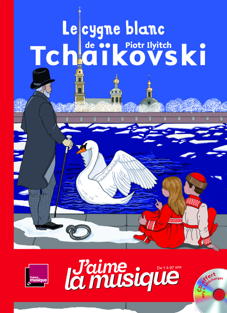 LE CYGNE BLANC DE PIOTR ILLITCH TCHAIKOVSKI -  VOURCH MARIANNE - VILLANELLE
