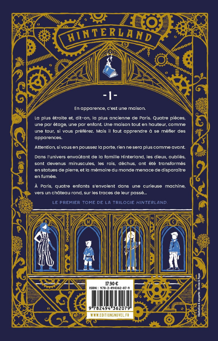 Hinterland : Le secret de Sanarshel - Andrew Bonzon - NOVEL