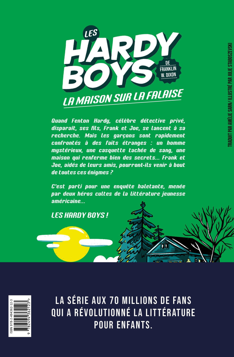 Les Hardy Boys : La Maison sur la falaise - Julie Staboszevski - NOVEL