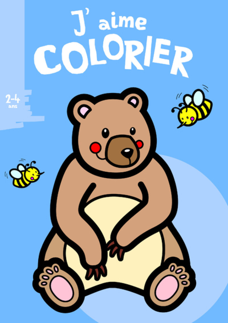 J'aime colorier (2-4 ans) (Ours brun) - Valérie Pernot - HEMMA