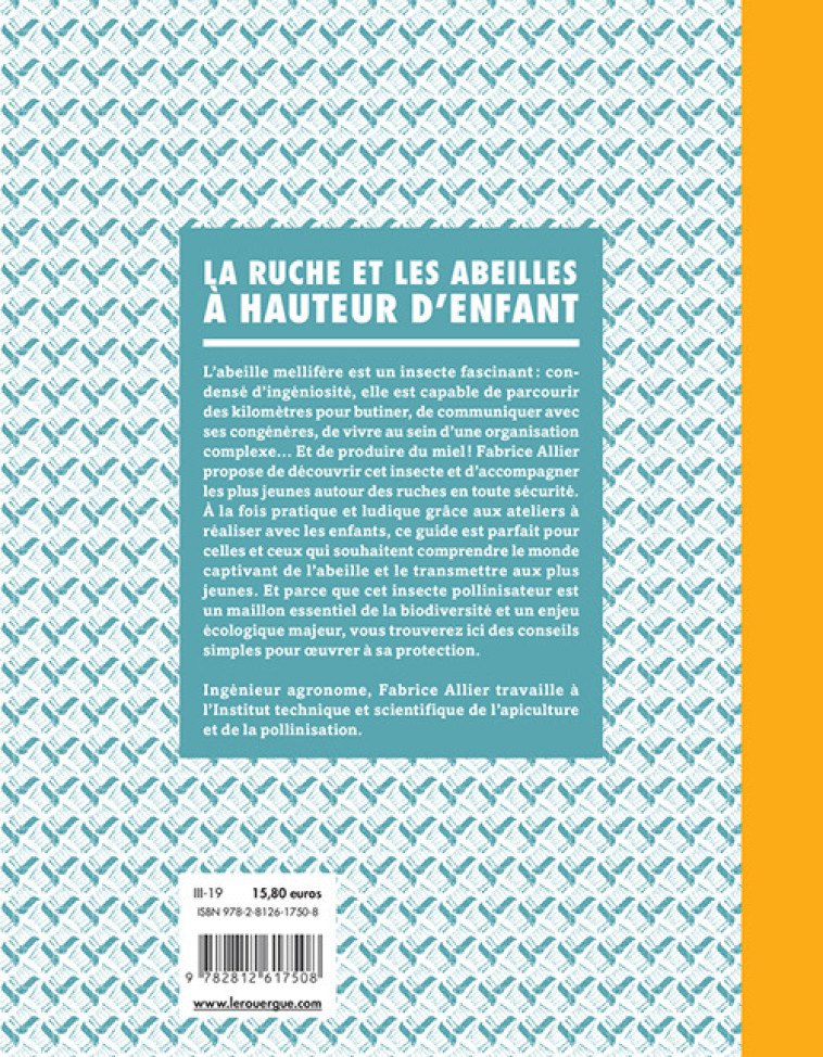 La ruche et les abeilles à hauteur d'enfant - Fabrice Allier - ROUERGUE