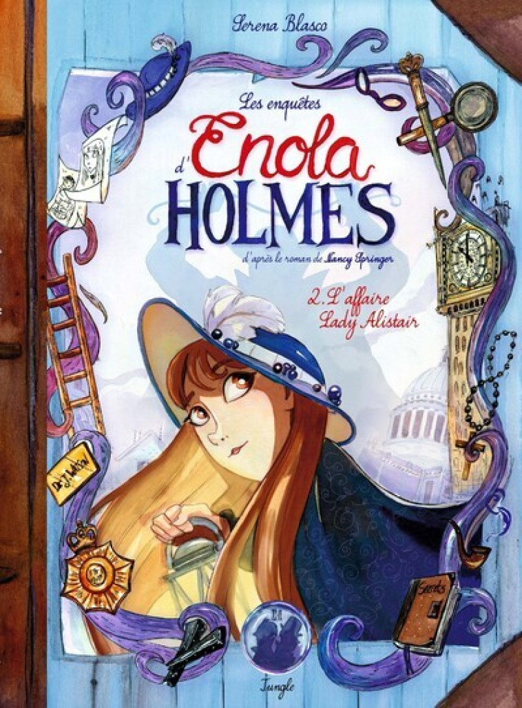 Les enquetes d'Enola Holmes - Collector - Tome 2 - Séréna Blasco - JUNGLE